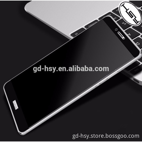 HUYSHE Factory Tempered Glass Protector for Huawei Honor 8 Full Cover Silk Print Color Glass Screen Film